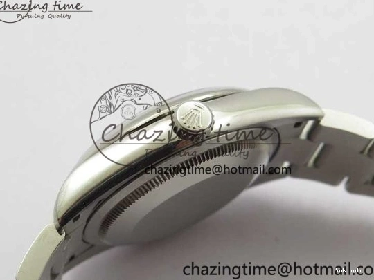 Blue 36mm Perpetual Dial Edition BP Best Bracelet 126000 Dark Oyster on SS 0412